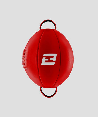 EXIGO® SUPER PRO LEATHER GYM DOUBLE END BALL - RED