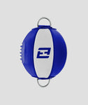 EXIGO® SUPER PRO LEATHER DOUBLE END BALL - BLUE/WHITE