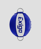 EXIGO® SUPER PRO LEATHER DOUBLE END BALL - BLUE/WHITE