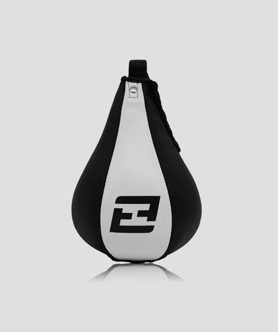 EXIGO® SUPER PRO LEATHER SPEED BALL - BLACK/WHITE