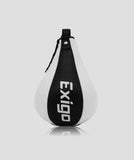 EXIGO® SUPER PRO LEATHER SPEED BALL - BLACK/WHITE