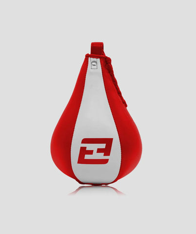 EXIGO® SUPER PRO LEATHER SPEED BALL - RED/WHITE