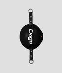EXIGO® SUPER PRO LEATHER REACTION DOUBLE END BALL - BLACK