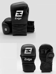 EXIGO STEALTH MMA SPARRING SET - BLACK