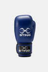 STING AIBA COMPETITION VELCRO-BLUE