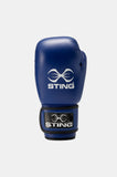 STING AIBA COMPETITION VELCRO-BLUE