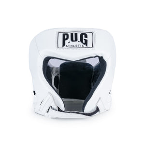 PUG ATHLETIC SP1 ALLIANCE APPROVED OPEN FACE HEADGUARD - WHITE