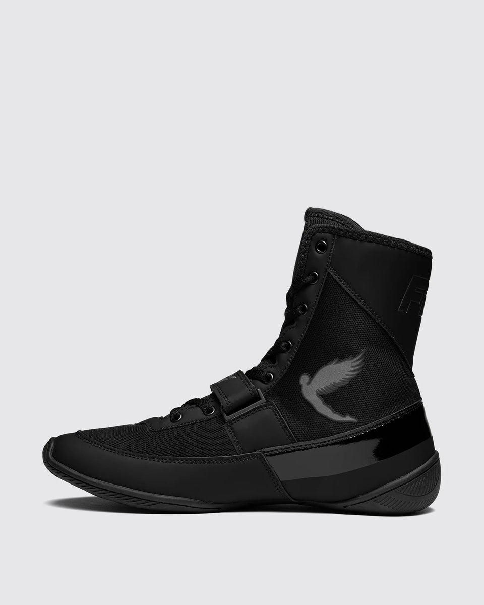 FLY STORM 2 BOXING BOOT - BLACK – Champs Bxing ltd