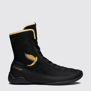 FLY TEMPEST BOXING BOOTS - BLACK/GOLD