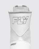 FLY TEMPEST BOXING BOOTS- WHITE/SILVER
