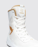 FLY TEMPEST BOXING BOOTS-WHITE/GOLD