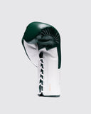 FLY SUPERLACE PRO X2 LACE UP SPARRING GLOVES-PINE GREEN/WHITE
