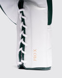 FLY SUPERLACE PRO X2 LACE UP SPARRING GLOVES-PINE GREEN/WHITE