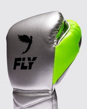 FLY SUPERLACE PRO X 2 GLOVES-SILVER/NEON