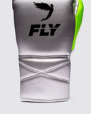 FLY SUPERLACE PRO X 2 GLOVES-SILVER/NEON