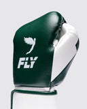FLY SUPERLOOP PRO X2 STRAP SPARRING GLOVES - PINE GREEN/WHITE