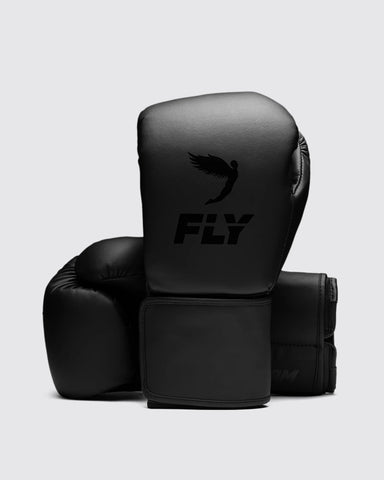 FLY SUPERLOOP TEAM GLOVES-BLACK/BLACK