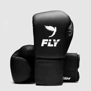 FLY SUPERLOOP TEAM BOXING GLOVES - BLACK/WHITE