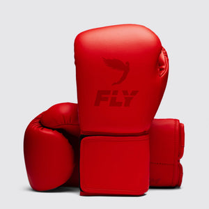 FLY SUPERLOOP TEAM BOXING GLOVES - RED