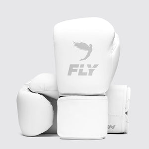 FLY SUPERLOOP TEAM BOXING GLOVES - WHITE
