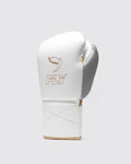 FLY SUPERLACE PRO X 2 GLOVES-WHITE/GREY/GOLD