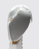 FLY SUPER X2 LACE UP SPARRING SET - WHITE/GOLD