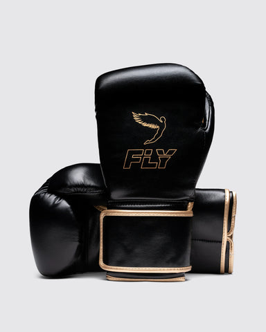 FLY SUPERLOOP X 2 GLOVES-BLACK/GOLD