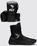 FLY TEAM GLOVES & TEMPEST BOOTS SET - BLACK