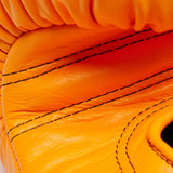 LEONE ORLANDO CLASSICO BOXING GLOVES LACES-ORANGE