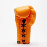 LEONE ORLANDO CLASSICO BOXING GLOVES LACES-ORANGE