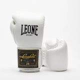 LEONE ORLANDO CLASSICO BOXING GLOVES VELCRO - WHITE