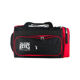 CLETO REYES EMBROIDERED LOGO GYM HOLDALL-BLACK/RED