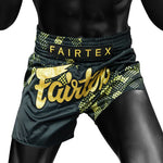 FAIRTEX MUAY THAI SHORTS - HEART OF GOLD