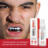 SAFEJAWZ MOUTHGUARD DISINFECTANT SPRAY. MINT FLAVOURED, ANTI-MICROBIAL GUM SHIELD CLEANER. 50ML.