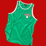 KRONK JULIO CESAR CHAVEZ TRAINING CAMP REGULAR FIT COTTON VEST-GREEN