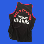 KRONK WORLD CHAMPION THOMAS HEARNS COTTON VEST-BLACK