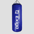 EXIGO® SUPER PRO 4FT 60KG JUMBO LEATHER PUNCH BAG - BLUE
