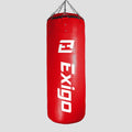 EXIGO® SUPER PRO 4FT 60KG JUMBO LEATHER PUNCH BAG - RED