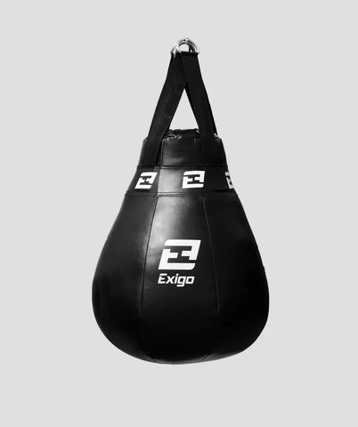 EXIGO® CONTENDER 25KG SYNTHETIC LEATHER MAIZE BAG - BLACK