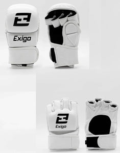 EXIGO STEALTH MMA GLOVES SET - WHITE