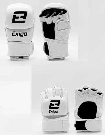 EXIGO STEALTH MMA GLOVES SET - WHITE