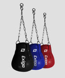 EXIGO® SUPER PRO 6KG LEATHER MAIZE BALL - BLACK