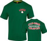 KRONK Julio Cesar Chavez Training Camp Regular Fit T Shirt Mexican Green