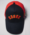 KRONK WAR TRUCKER CAP-BLACK/RED