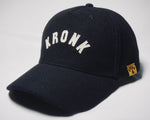 KRONK COLLEGIATE FELT CAP-BLACK