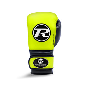 PRO TRAINING G2 STRAP HOOK AND LOOP BOXING GLOVE - VOLT / BLACK