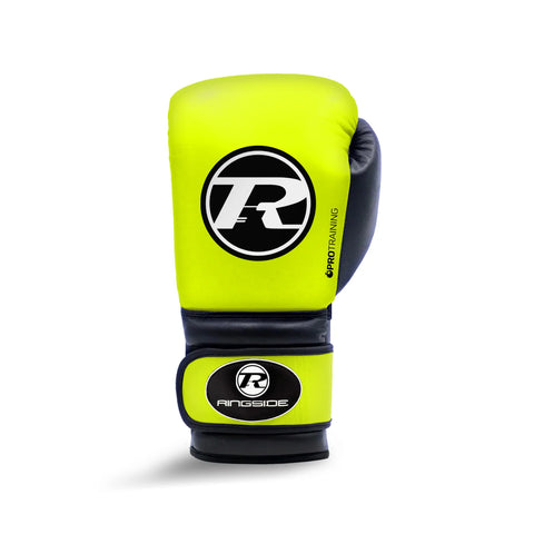 PRO TRAINING G2 STRAP HOOK AND LOOP BOXING GLOVE - VOLT / BLACK ...