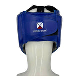PRO BOX CLUB ESSENTIALS PU HEADGUARD-BLUE