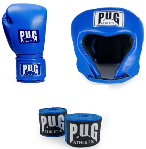 PUG ATHLETIC ALLIANCE APPROVED AMATEUR COMPETITION SET - BLUE