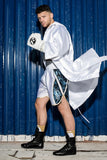 CUSTOM MADE CLASSIC SATIN BOXING ROBE